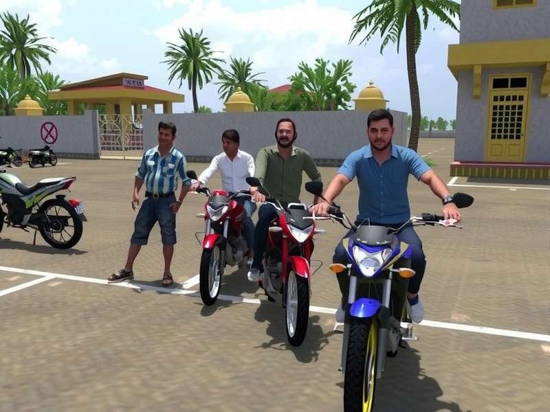 Bharat Cycle Champion gameplay screenshot